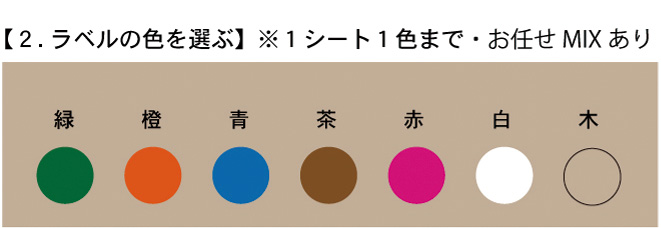 お名前シール