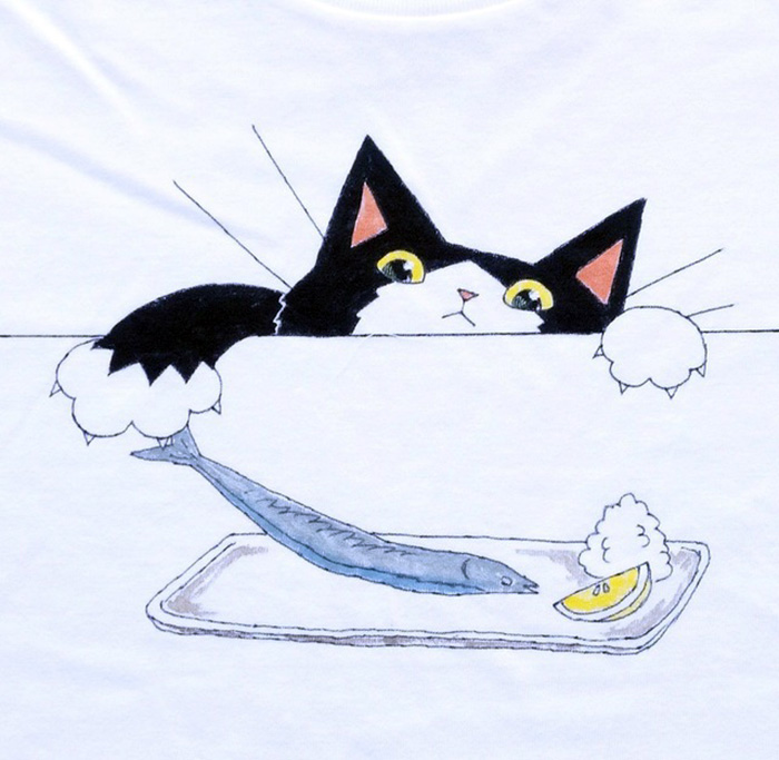 猫Tシャツ
