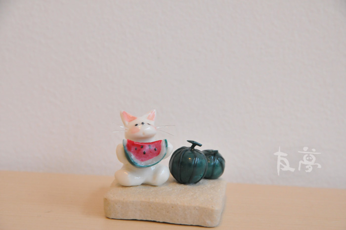 樹脂粘土ねこ