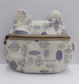 【ワンニャンチャリティLOVE】yamariさんより、ばね口ポーチ新柄8点・新作！にゃんこフェイスポーチ1点(一部寄付)が入荷！