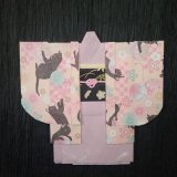 【晴空】お年玉向け着物の形のポチ袋が猫柄で10種類入荷！