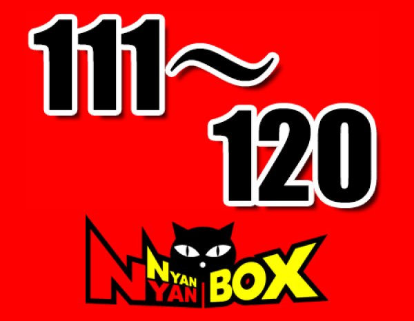 画像1: にゃんにゃんBOX(送料込み)「通常BOX 」No.111-120 (1)