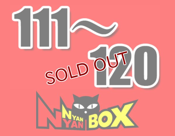 画像1: にゃんにゃんBOX(送料込み)「通常BOX 」No.111-120 (1)