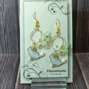 画像1: ピアス1500＜2＞樹脂・イヤリング変更可 (1)