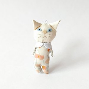 画像1: いながきりえ：ブサイクねこちゃんストラップ (1)