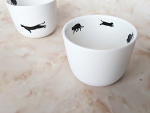 画像9: andMore：2つセット/ヨーグルトボウル、ソバちょこにもなるお湯呑み/ズドンタイプ (9)