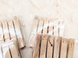 画像3: andMore：6個セットクリップ/洗濯ばさみ「全額寄付」 (3)