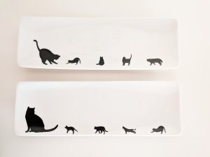 画像1: andMore：２枚セット　長角皿 (1)