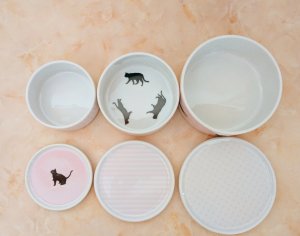 画像5: andMore：重なる３段蓋つき保存容器/小物入れ (5)