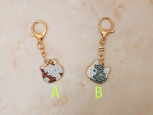 画像1: andMore：スワロフスキーが輝く　キーホルダー/チャーム/ペンダント (1)