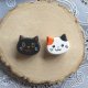 にゃんこマグネット【h】