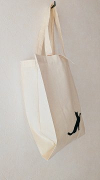 画像2: andMore:クルっと丸めて小さくなるオーガニックコットントートバッグ