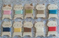 画像1: いつものお店：にゃんこ糸巻（10種）