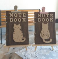 画像1: いつものお店：猫リングノート「正面」