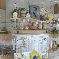 画像1: いつものお店：猫ぶらんこウィンドチャイム（4種）