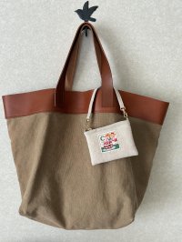 画像3: noraie：持ち手付きミニポーチ（全額寄付）