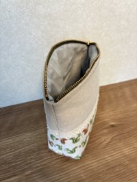 画像2: noraie：リス柄ポーチ（全額寄付）