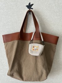 画像3: noraie：持ち手付きミニポーチ（全額寄付）