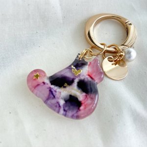画像2: *REI*：ねこの国バッグチャーム『すもも』（一部寄付） (2)