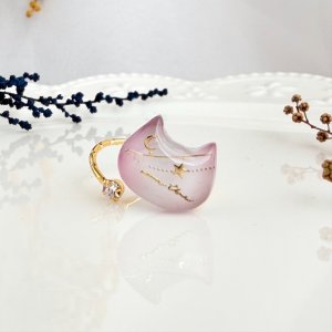 画像3: *REI*：幻想猫リング『月夢桜』（一部寄付） (3)