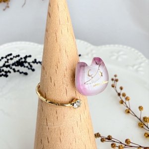 画像4: *REI*：幻想猫リング『月夢桜』（一部寄付） (4)