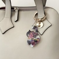 画像1: *REI*：ねこの国バッグチャーム『ルル』（一部寄付）