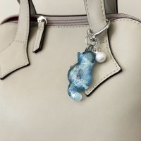 画像1: *REI*：ねこの国バッグチャーム『ラムネ』（一部寄付）