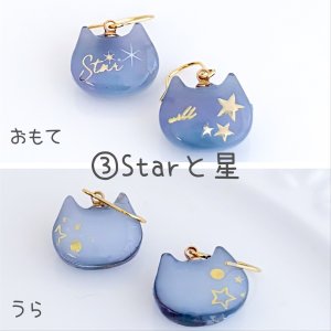 (3)Starと星（ピアス）