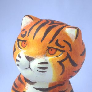 画像8: Nick9：樹脂のフィギュア　ねこのトイガー (8)