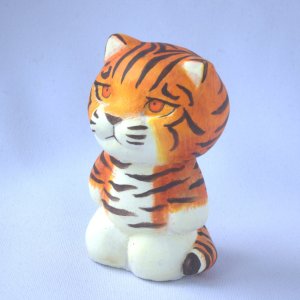 画像2: Nick9：樹脂のフィギュア　ねこのトイガー (2)