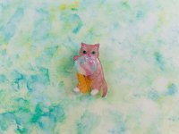 画像1: やまなかようこ:夏のレジンブローチ【パチパチアイス】(一部寄付)