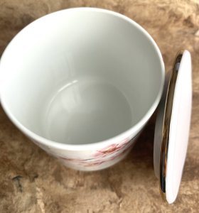 画像4: アート工房Renon：子猫と桜の湯呑　その3 (4)