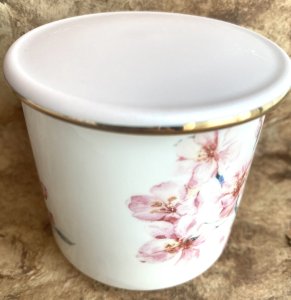 画像4: アート工房Renon：子猫と桜の湯呑　その１ (4)