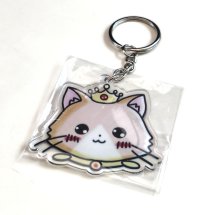 画像1: Y2factory：ネコの王子様　アクリルキーホルダー