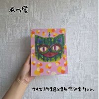 画像1: あつ屋　原画　[猫、スイカになる]