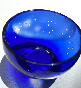 画像3: アート工房Renon：ぐいのみ　夜空と猫 (3)