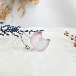 画像4: *REI*：幻想猫リング『桜白』（一部寄付） (4)