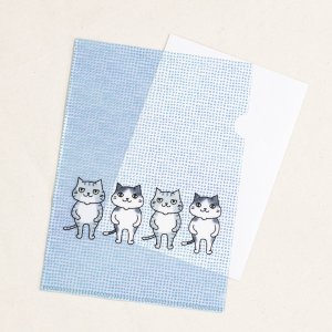 画像9: 向日葵きのこ：クリアファイル　A5サイズ　選べる2種（一部寄付） (9)