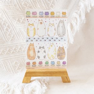 画像7: 向日葵きのこ：ポストカード　縦タイプ　選べる2種（一部寄付） (7)