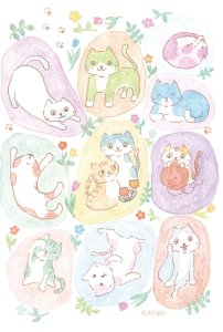 いろんなねこ