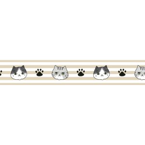 画像5: 向日葵きのこ：マスキングテープ　猫たち（全額寄付） (5)