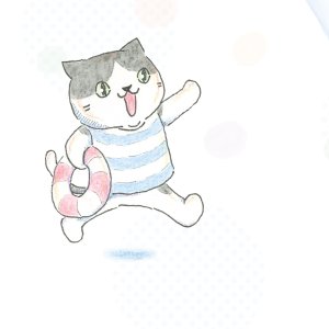 画像6: 向日葵きのこ：ポストカード　縦タイプ　なつやすみ（全額寄付） (6)