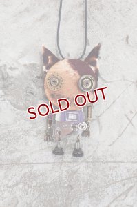 画像1: G*-ROBO：機械猫2wayシリーズ【15】ブローチ＆ペンダント（全額寄付） (1)