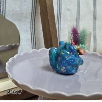 画像1: MIKYU'　mini花瓶[小さな庭のトピアリー•キャット]