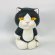 画像1: Nick9：樹脂のフィギュア　ねこのあきんこ　クロはちわれ (1)
