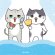 画像3: 向日葵きのこ：ポストカード　縦タイプ　シロクマ (3)
