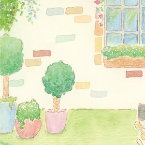 画像7: 向日葵きのこ：ポストカード　横タイプ　ティータイム (7)