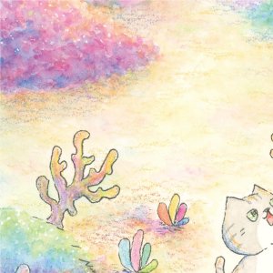 画像4: 向日葵きのこ：ポストカード　縦タイプ　さんごの森 (4)