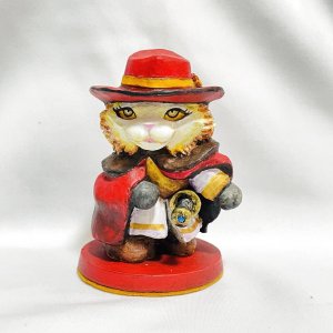 画像2: Nick9：樹脂のフィギュア　ねこの貴族 (2)