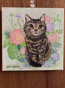 画像1: ドレミかんぱにー：キャンバスアート・原画「colors」（一部寄付） (1)